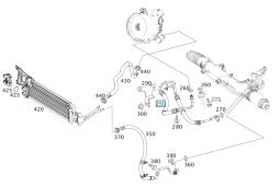 Przewód Wspomagania A2044605424 Mercedes Benz Mercedes-Benz A2044605424