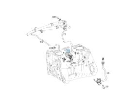 Przewód Odpowietrzający A2710180729 Mercedes Benz Mercedes-Benz A2710180729 