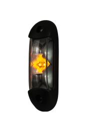 Lampa obrysowa (lewa/prawa), HOR 83: pozycyjne przednie, obrysowe boczne, pozycyjne tylne, LED 12/24 V, przewód okrągły 2x0,75 mm2, długość 0,5 m Horpol LD 2166