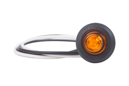 Lampa obrysowa boczna, diodowa 12/24 V, HOR 109, pomarańczowa (2 przewody 0,75 mm2, długość 0,5 m) Horpol LD 2629