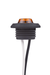 Lampa obrysowa boczna, diodowa 12/24 V, HOR 109, pomarańczowa (2 przewody 0,75 mm2, długość 0,5 m) Horpol LD 2629