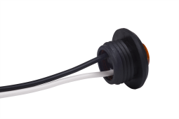 Lampa obrysowa boczna, diodowa 12/24 V, HOR 109, pomarańczowa (2 przewody 0,75 mm2, długość 0,5 m) Horpol LD 2629