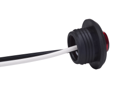Lampa pozycyjna tylna, diodowa 12/24 V, HOR 109, czerwona (2 przewody 0,75 mm2, długość 0,5 m) Horpol LD 2630