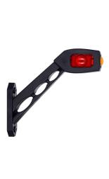 Lampa obrysowa na wysięgniku potrójna HOR 53 12/24V,biała+czerwona+pomarańczowa PRAWA Horpol LD 518/P