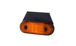 Lampa obrysowa z odblaskiem HOR 61, diodowa 12/24 V pomarańczowa (wieszak) Horpol LD 624