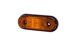 Lampa obrysowa z odblaskiem HOR 61, diodowa 12/24 V pomarańczowa Horpol LD 633