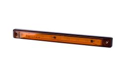 Lampa obrysowa HOR 71, pomarańczowa, diodowa 12/24 V (przewody 2x0,3 m - 0,75 mm2, czarny) Horpol LD 998
