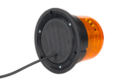 Lampa ostrzegawcza HOR 110A, diodowa 12/24 V (wersja przykręcana, przewód 2x0,75 mm2, długość 1,5 m, tryb błyskowy) Horpol LDO 2660