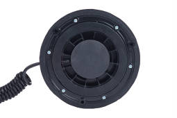 Lampa ostrzegawcza HOR 110B, diodowa 12/24 V (wersja z magnesem i przewodem spiralnym 2x0,75 mm2, długość 4 m, tryb błyskowy) Horpol LDO 2664/F