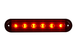 "Lampa hamowania typu ""slim"", kat. S3, HOR 91, diodowa 12/24 V (2 przewody 0,75 mm2, długość 0,5m)" Horpol LSD 2524