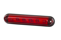 "Lampa hamowania typu ""slim"", kat. S3, HOR 91, diodowa 12/24 V (2 przewody 0,75 mm2, długość 0,5m)" Horpol LSD 2524