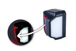 Lampa oświetlenia tablicy rejestracyjnej ze światłem pozycyjnym tylnym HOR 127, diodowa 12/24 V (przewód okrągły 2x0,75 mm2, długość 0,5 m) Horpol LTD 2834