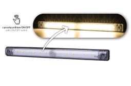 Lampa oświetlenia wnętrza HOR 146 z włącznikiem, diodowa 12/24 V Horpol LWD 3106