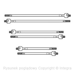 Drążek kierowniczy TRW JTR0364