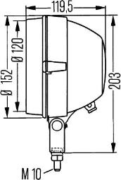 Oświetlenie pomocnicze HELLA 1G3 005 760-201