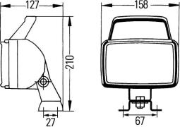 Oświetlenie pomocnicze HELLA 1GA 006 991-031