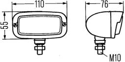 Światło cofania Hella 2ZR 001 193-011