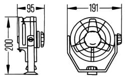 Wentylator Hella 8EV 003 361-001