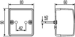 Światło cofania HELLA 2ZR 996 012-101