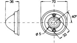 Światła pozycyjne HELLA 2PF 997 023-011