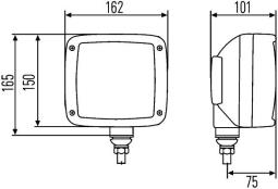Reflektor Hella 1SA 996 120-801