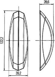 Światła obrysowe HELLA 2XS 008 479-097