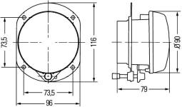 Reflektor adaptacyjny HELLA 1N0 009 295-087