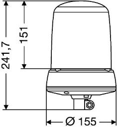 Światła ostrzegawcze Hella 2RL 008 183-211