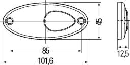 Światła boczne HELLA 2PS 964 295-057