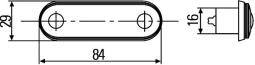Lampka otwierania drzwi Hella 2XT 959 510-427