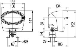 Oświetlenie pomocnicze Hella 1GA 996 261-511