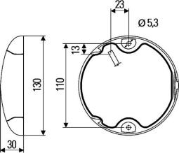 Światło cofania Hella 2ZR 959 820-601