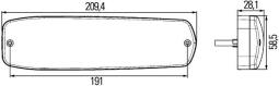Lampa tylna zespolona Hella 2SD 343 910-001