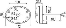 Lampa tylna zespolona Hella 2SB 343 390-091