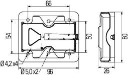 Lampa tylna zespolona Hella 2VA 980 720-001