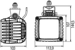 Oświetlenie pomocnicze Hella 1GA 996 189-071
