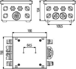Element łączący / rozdzielający Hella 8JE 340 867-011