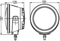 Reflektor dalekosiężny Hella 1F3 011 815-001