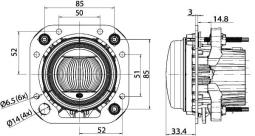 Reflektor dalekosiężny Hella 1F0 011 988-171