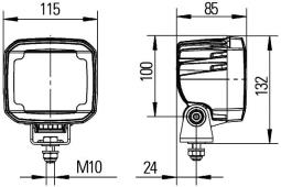 Oświetlenie pomocnicze Hella 1GA 995 506-061