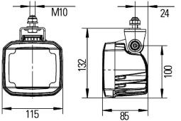 Oświetlenie pomocnicze Hella 1GA 995 506-041
