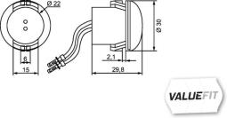 Światła pozycyjne HELLA 2PG 357 011-021