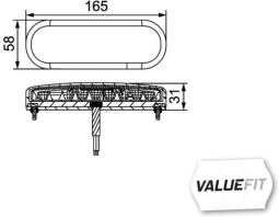 Lampa tylna zespolona HELLA 2SD 357 022-011