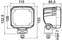 Oświetlenie pomocnicze Hella 1GA 995 606-001