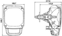 Reflektor Hella 1EA 328 450-001
