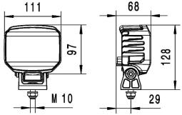 Oświetlenie pomocnicze Hella 1GA 996 488-001