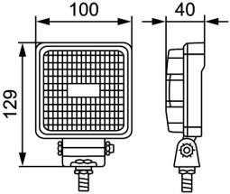 Oświetlenie pomocnicze HELLA 1GA 357 107-022