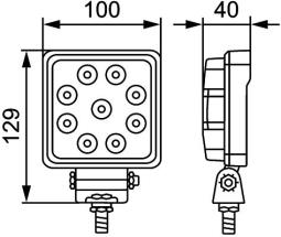 Oświetlenie pomocnicze HELLA 1GA 357 103-012