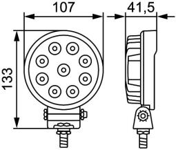 Oświetlenie pomocnicze HELLA 1G0 357 101-012