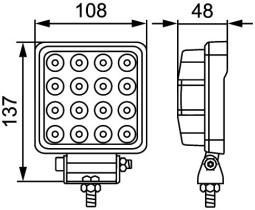 Oświetlenie pomocnicze HELLA 1GA 357 106-022